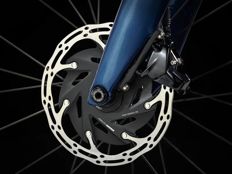 TREK Speed Concept SLR 7 AXS Carbon Road Bike in Mulsanne Blue and Trek Black-7